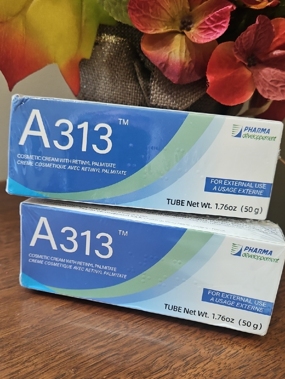 (2) A313 Cosmetic Cream with Retinyl Palmitate
